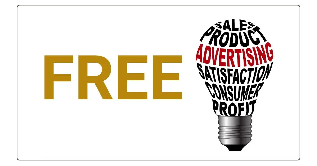Free advertising